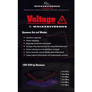 WOLKENSTÜRMER Voltage SK75 220/150daN 25m Lila / Black