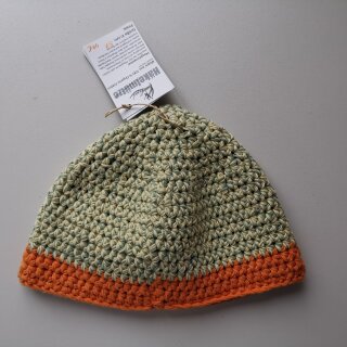 DÜNENKIND Häkelmütze aus Bio Baumwolle 57cm