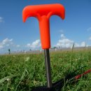 SPIDERKITES Ground Stick - Bodenanker mit Köcher 29cm Orange