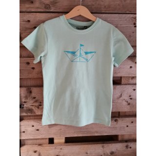 DÜNENKIND T-Shirt Kids "Papierboot" 3/4 Jahre