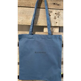 DÜNENKIND Bio Strandtasche / Shopping Bag "Sundown" Weiß