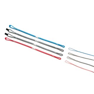 OZONE Pigtails Kitesurf V2 / Snowkite V2 4-Lines 2x Schlaufe/Knoten 2x Schlaufe/Schlaufe Onesize Red / Blue / Grey